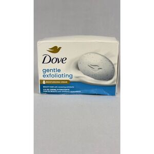 Dove Gentle Exfoliating Beauty Bar Soap with Moisturizing Cream 3.75 oz